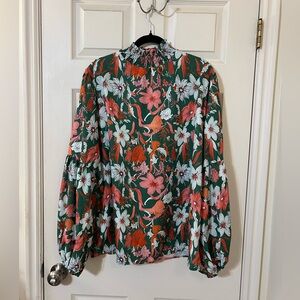 Floral Print Women's Top